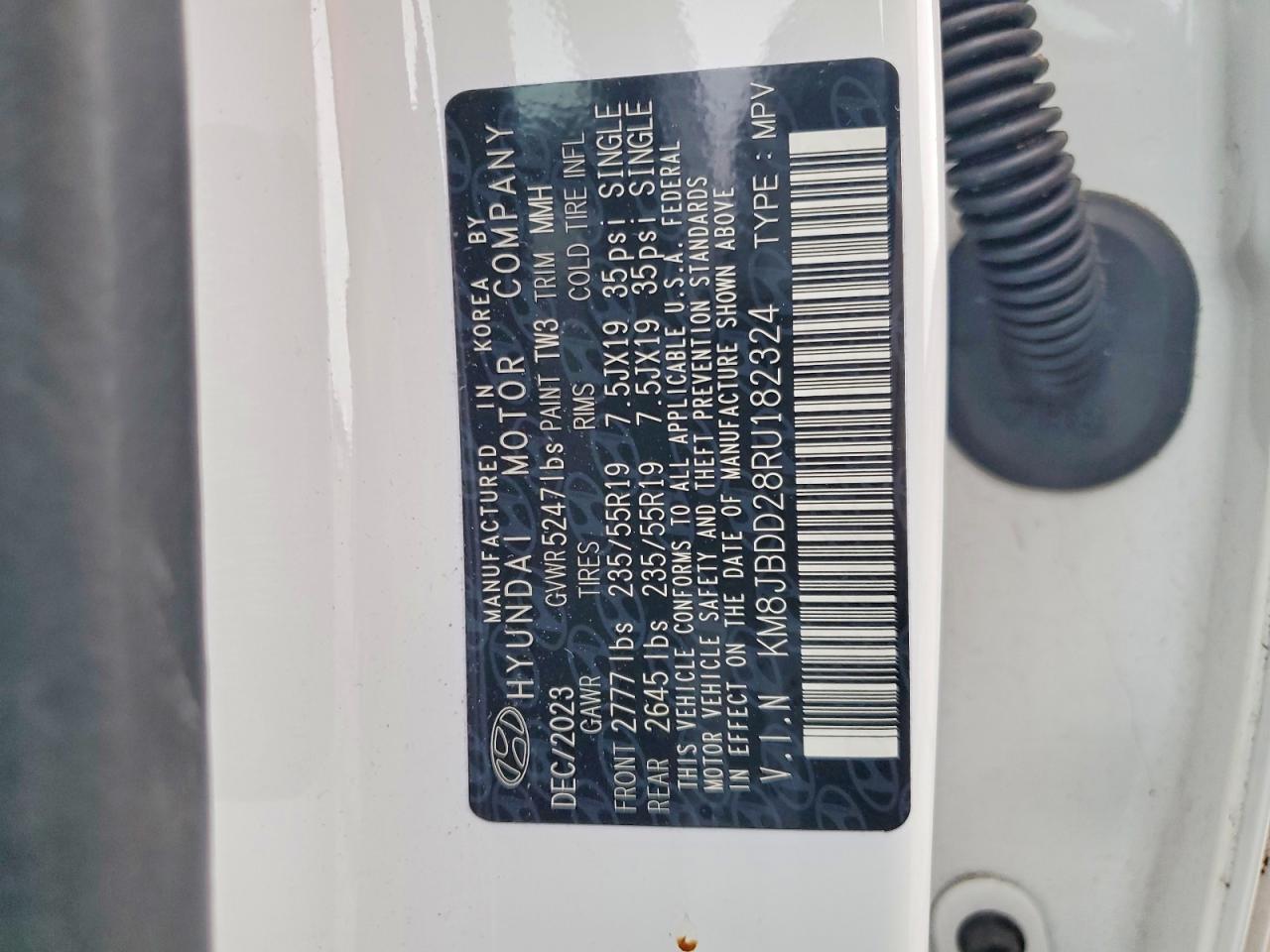 2024 Hyundai Tucson Sel - zdjęcie 13