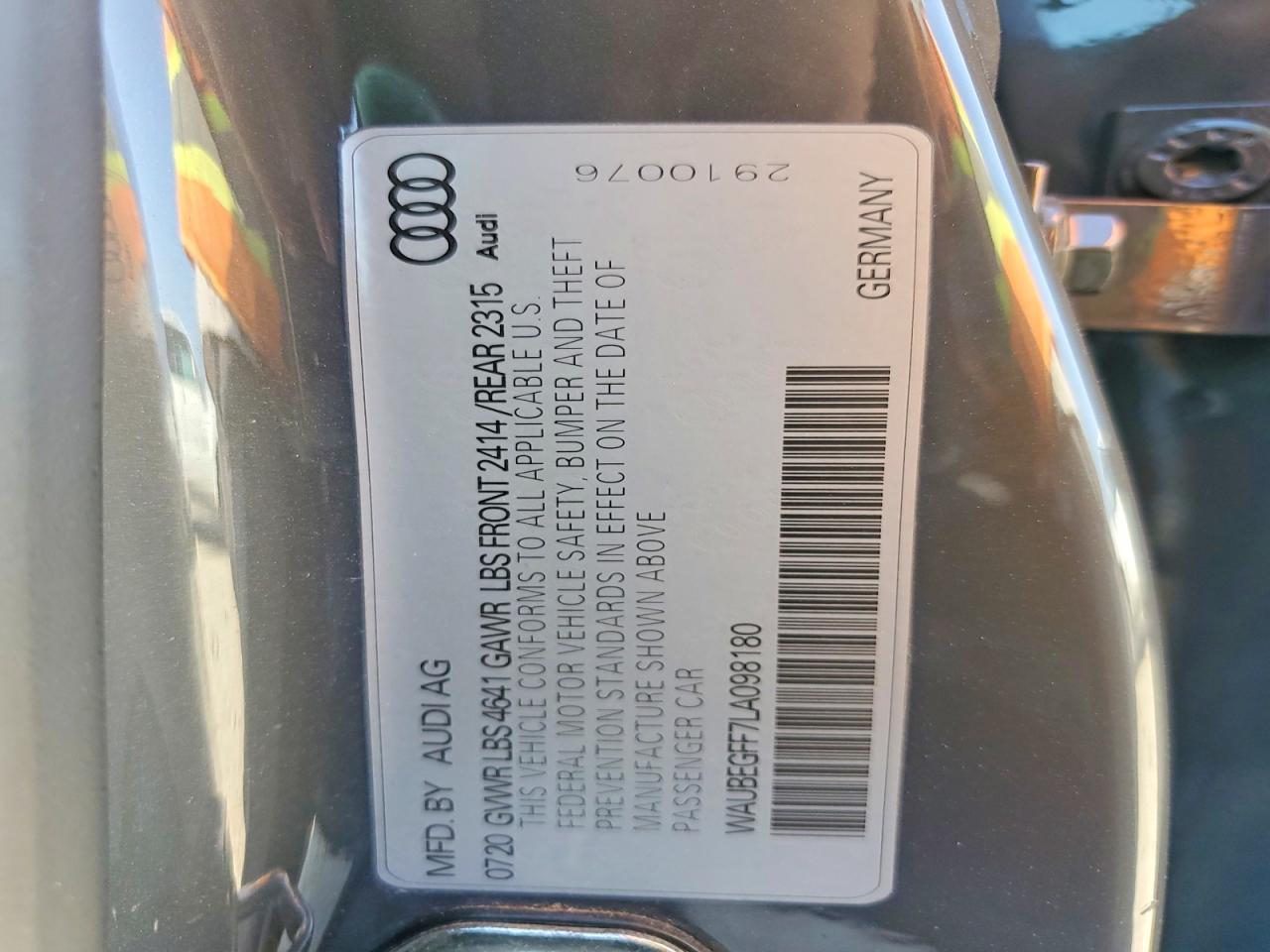 2020 Audi A3 S-Line Premium - zdjęcie 12