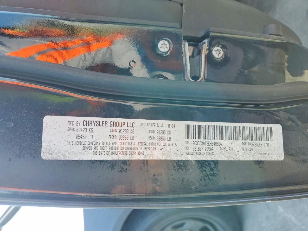 2014 Dodge Charger Police - zdjęcie 12