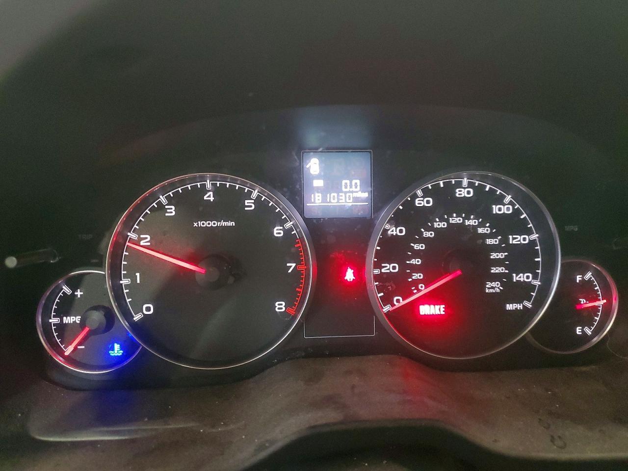 2013 Subaru Outback 2.5I Premium - zdjęcie 9