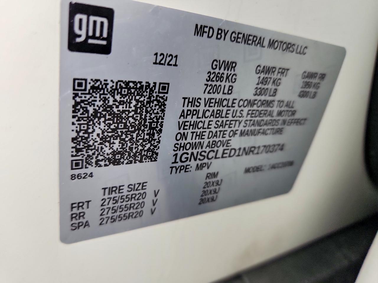 2022 Chevrolet Tahoe C1500 - zdjęcie 13