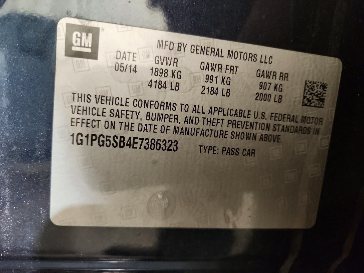 2014 Chevrolet Cruze Ltz - zdjęcie 12