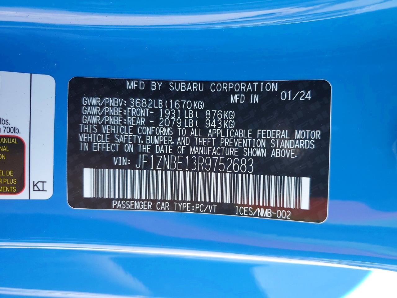 2024 Toyota Gr86 Premium - zdjęcie 12