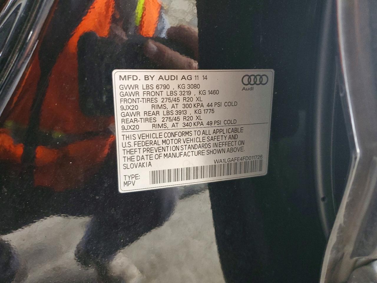 2015 Audi Q7 Premium Plus - zdjęcie 12