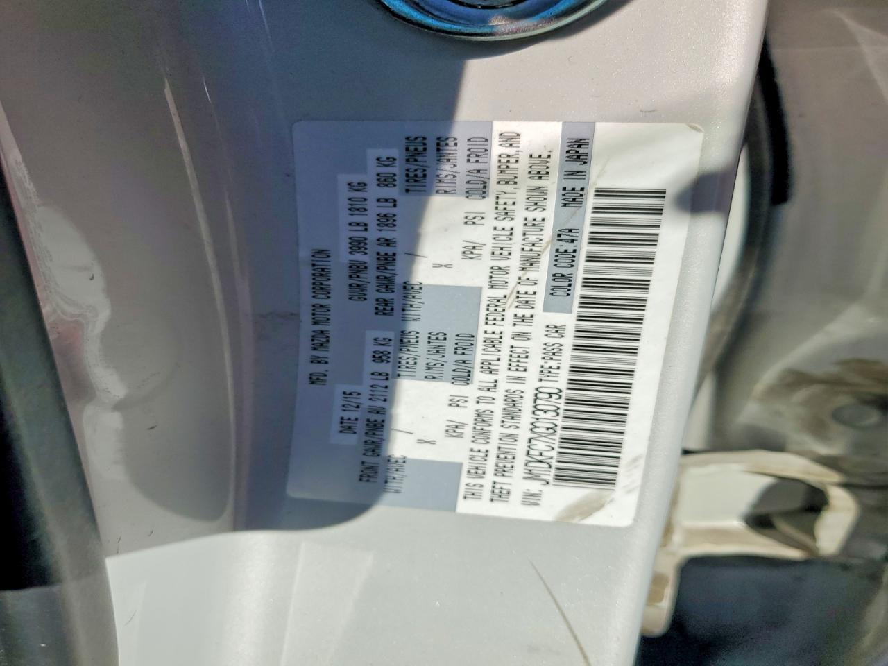 2016 Mazda Cx-3 Touring - zdjęcie 12