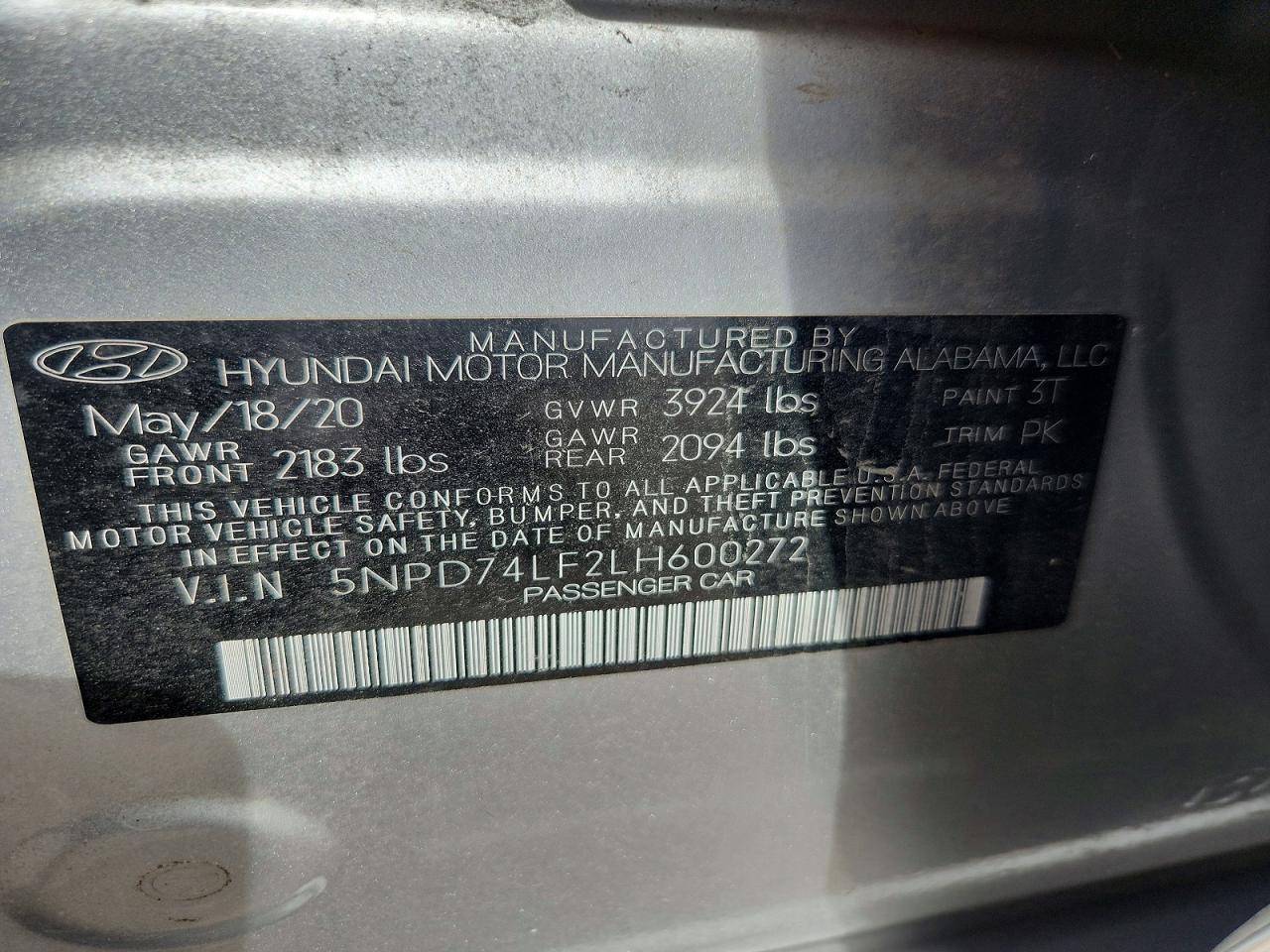 2020 Hyundai Elantra Se - zdjęcie 12