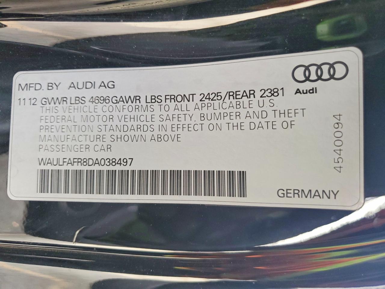 2013 Audi A5 Premium Plus - zdjęcie 12