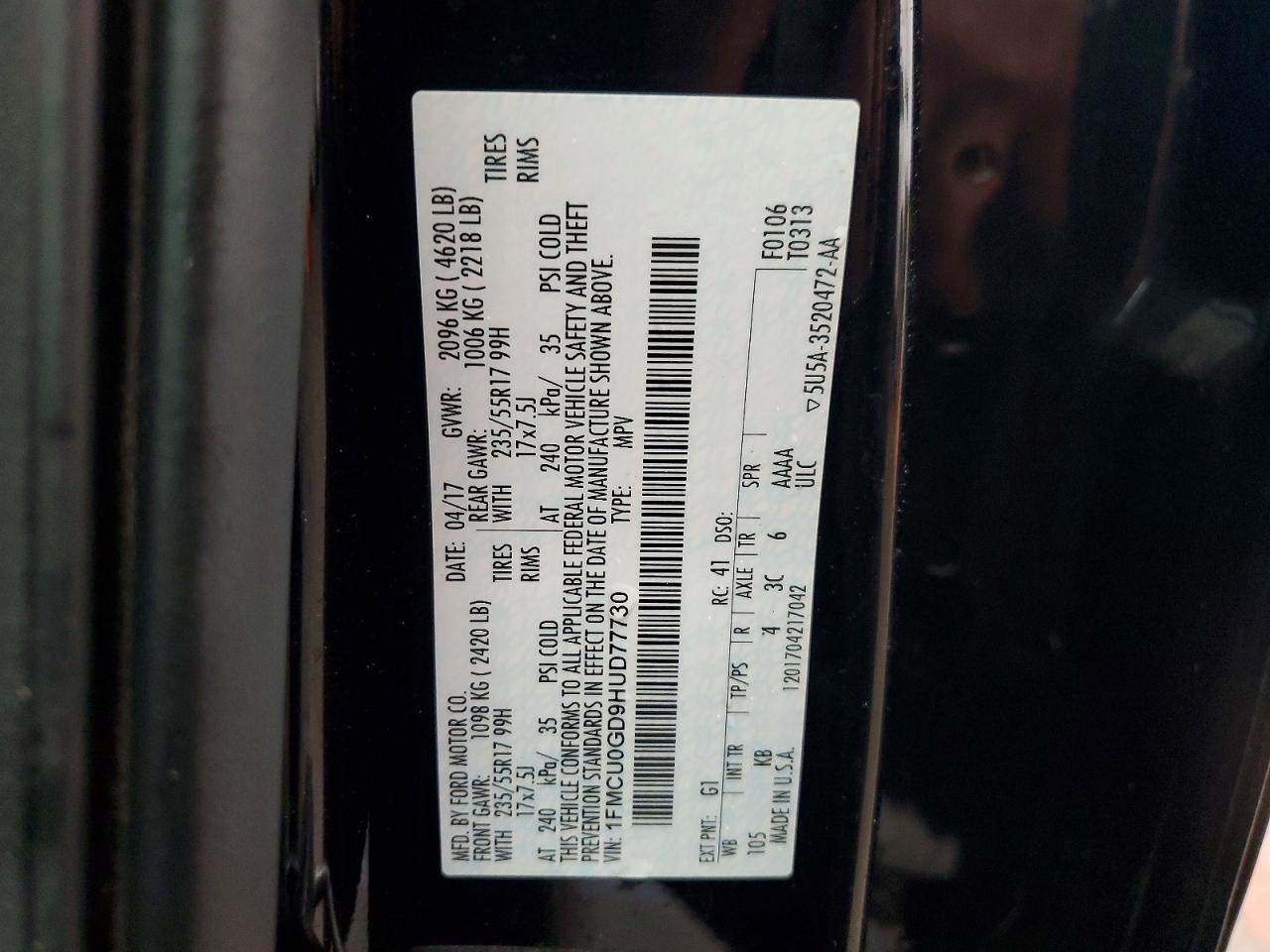 2017 Ford Escape Se - zdjęcie 13