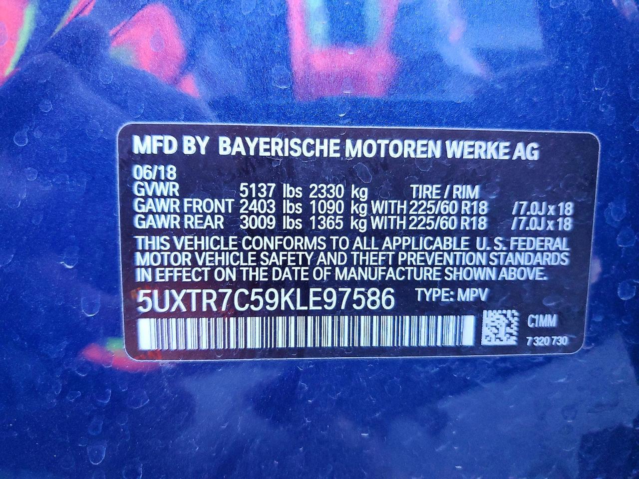 2019 BMW X3 Sdrive30I - zdjęcie 12