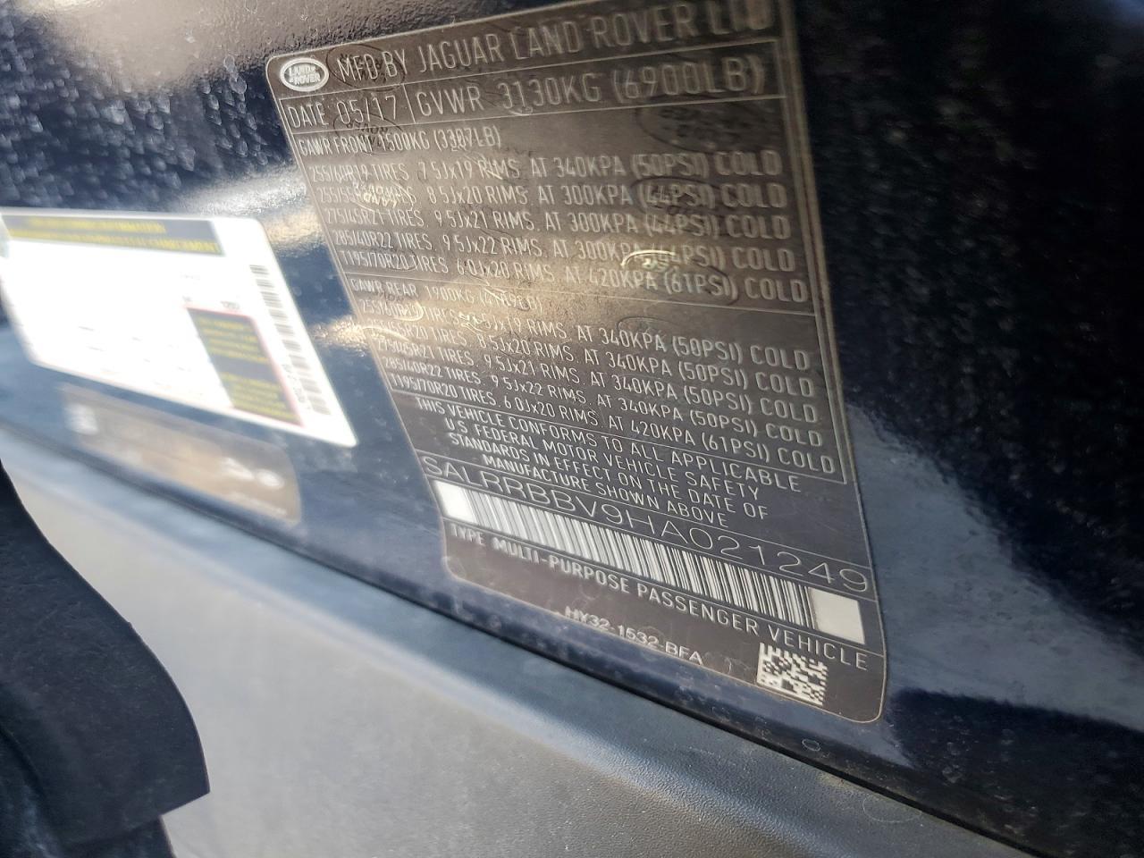 2017 Land Rover Discovery Hse - zdjęcie 12