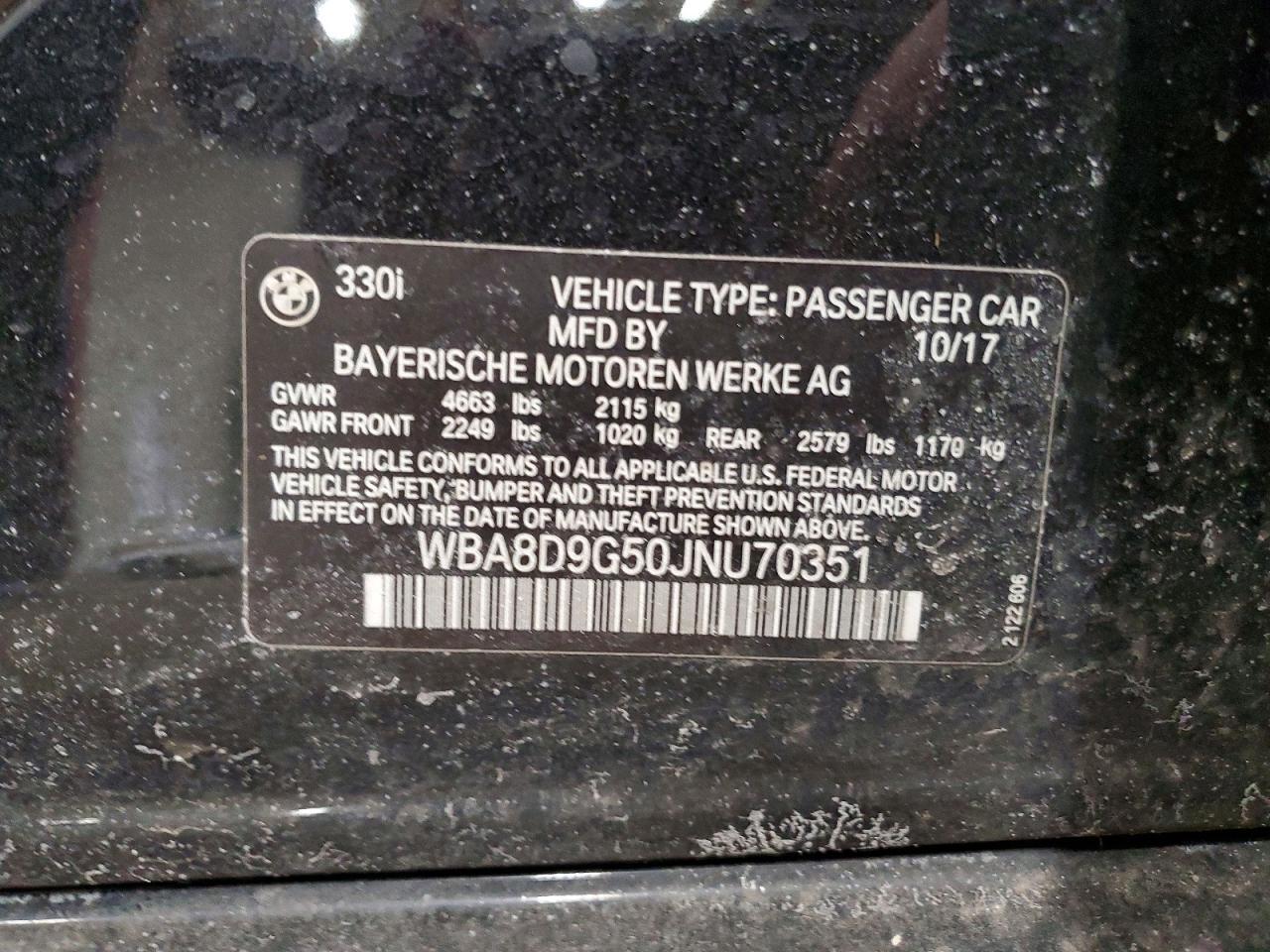 2018 BMW 330 Xi - zdjęcie 13