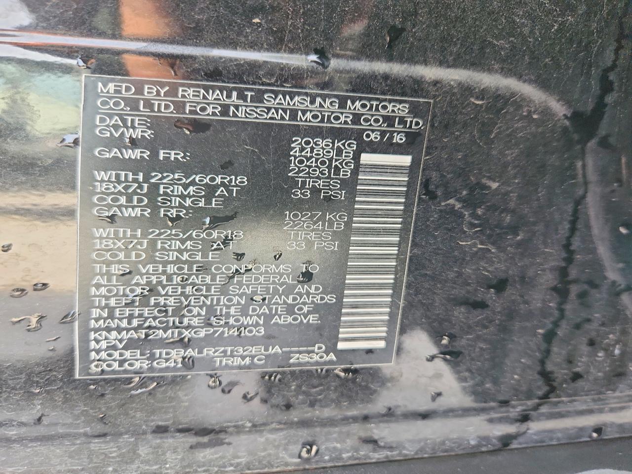 2016 Nissan Rogue Sl - zdjęcie 13