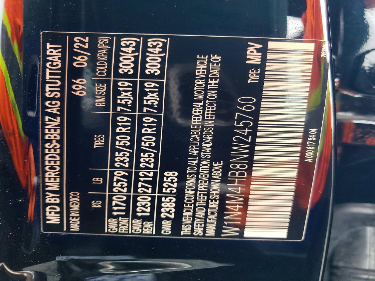 2022 Mercedes-Benz Glb 250 4Matic - zdjęcie 12