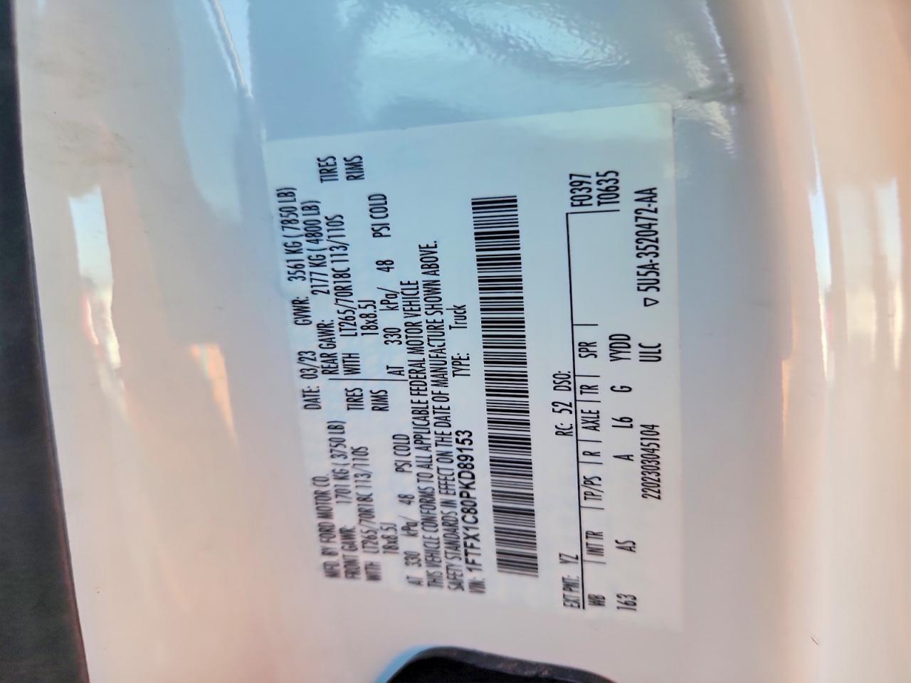 2023 Ford F150 Super Cab - zdjęcie 12