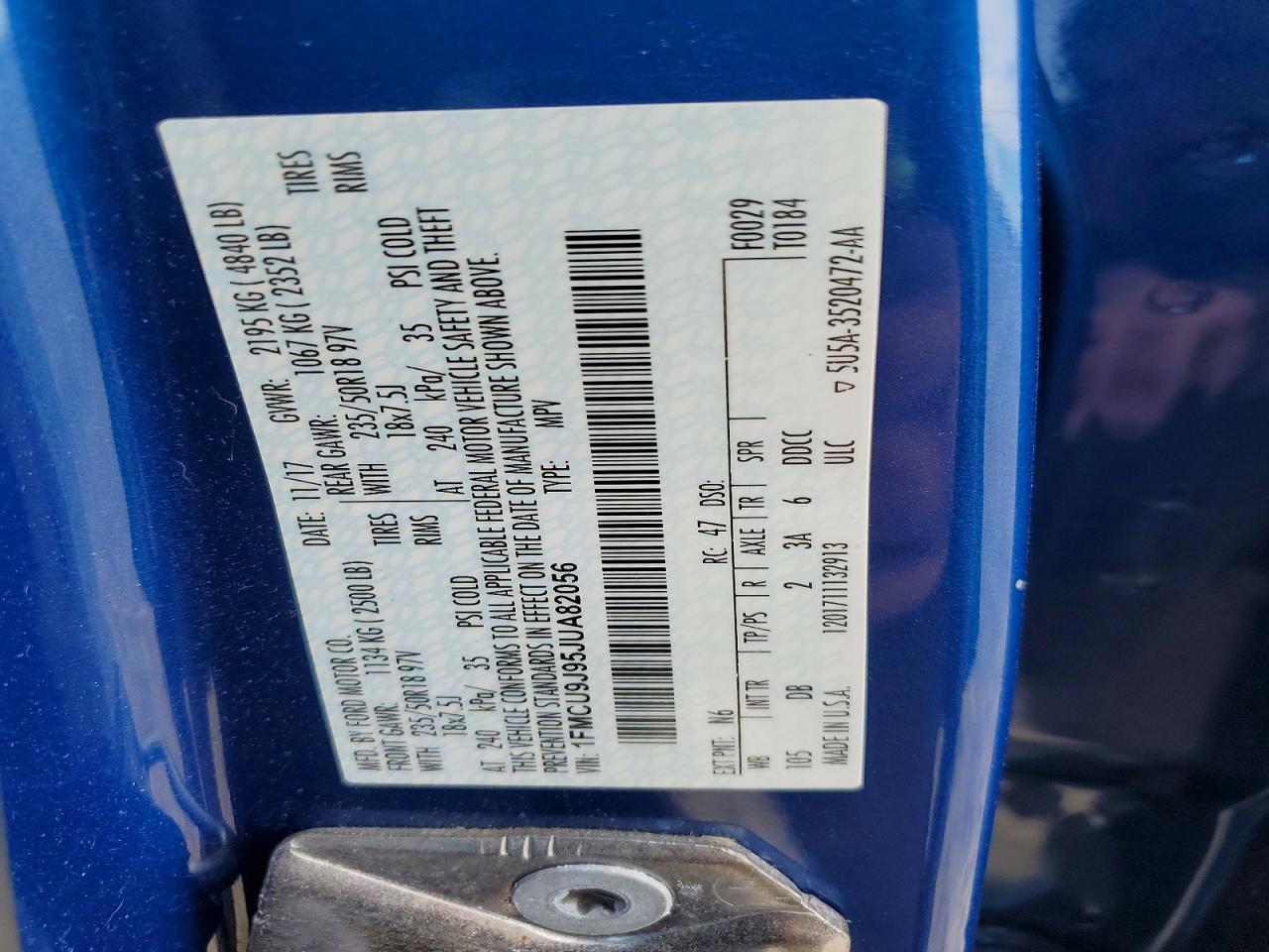 2018 Ford Escape Titanium - zdjęcie 13