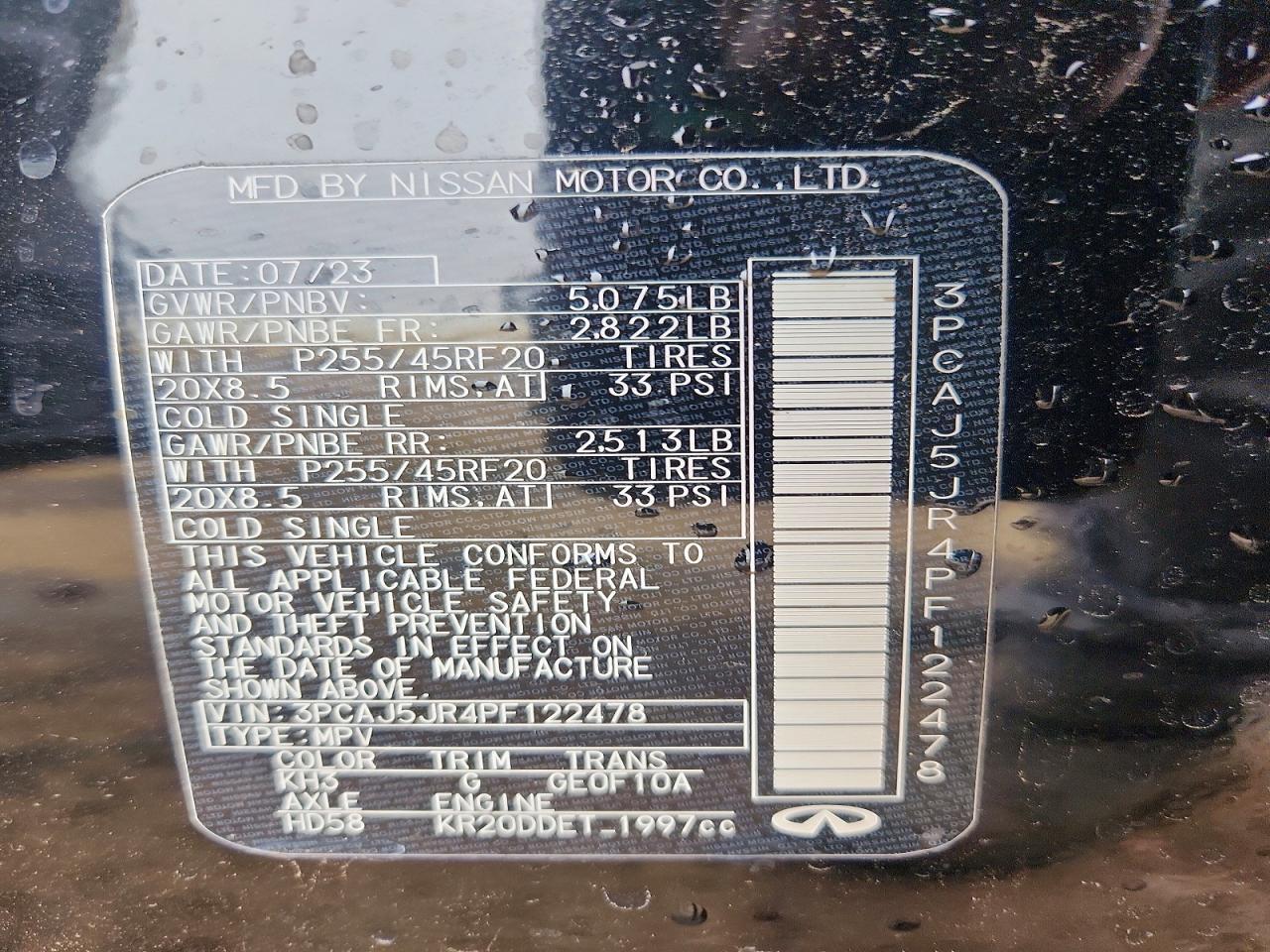 2023 Infiniti Qx55 Luxe - zdjęcie 12