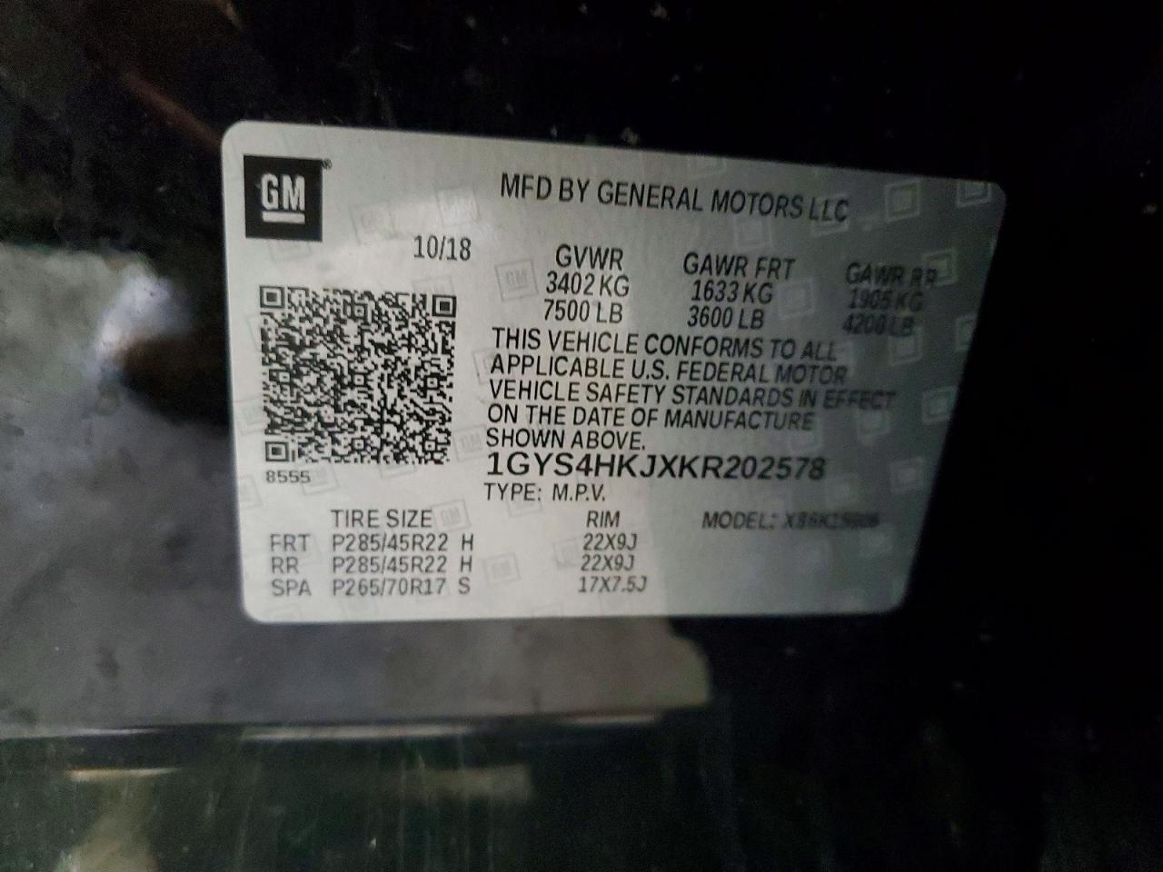 2019 Cadillac Escalade Esv Luxury - zdjęcie 14