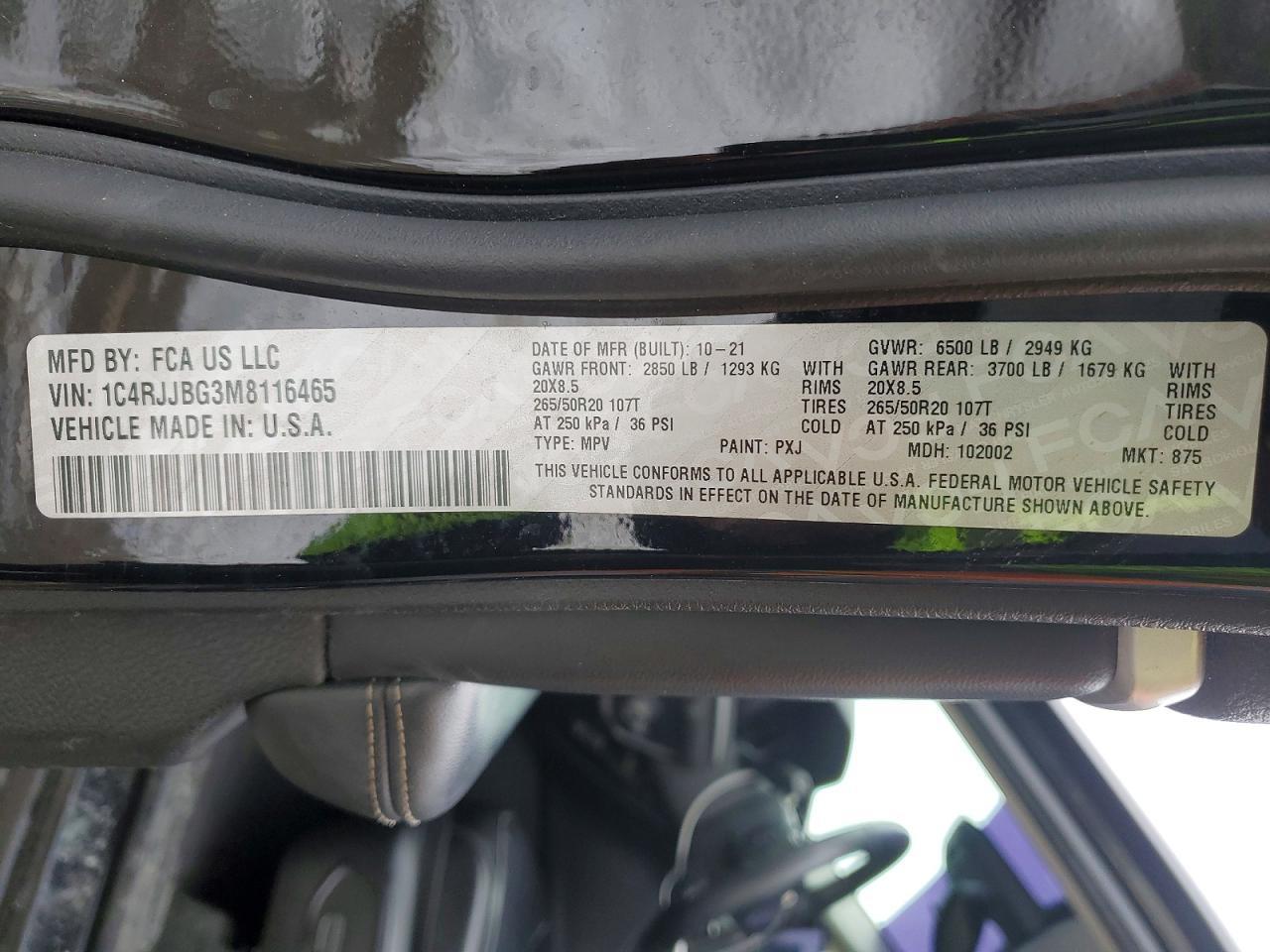 2021 Jeep Grand Cherokee L Limited - zdjęcie 13