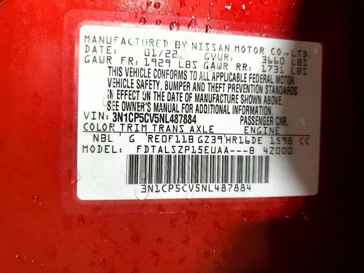 2022 Nissan Kicks Sv - zdjęcie 12