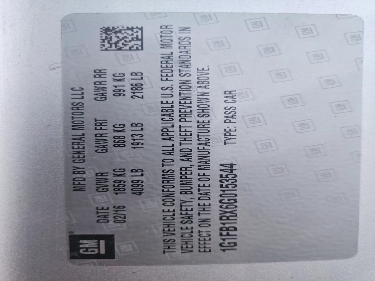 2016 Chevrolet Camaro Lt - zdjęcie 12