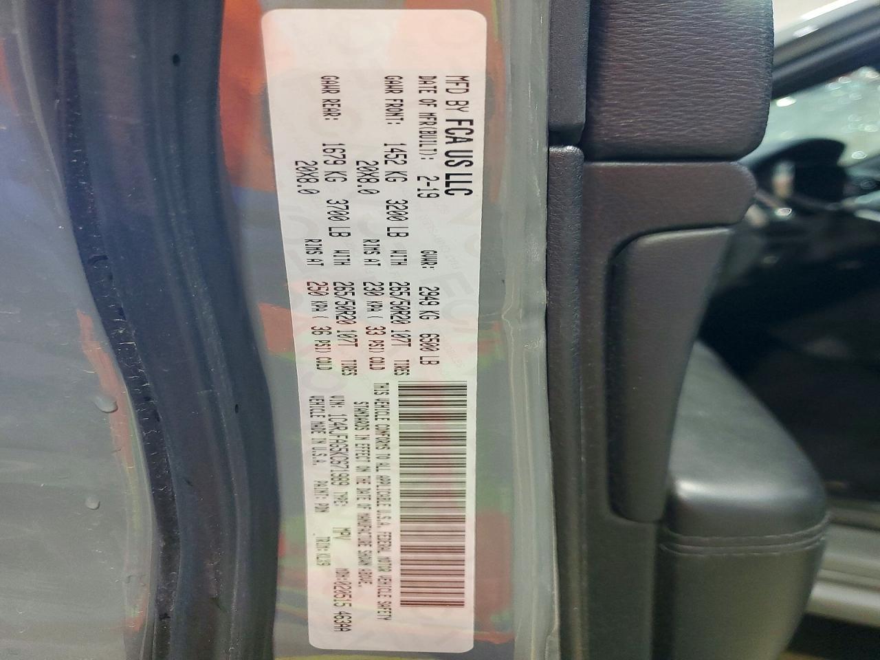 2019 Jeep Grand Cherokee Laredo - zdjęcie 14