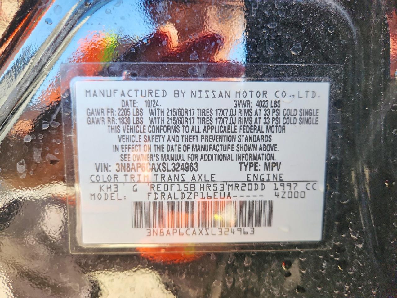 2025 Nissan Kicks Sv - zdjęcie 14