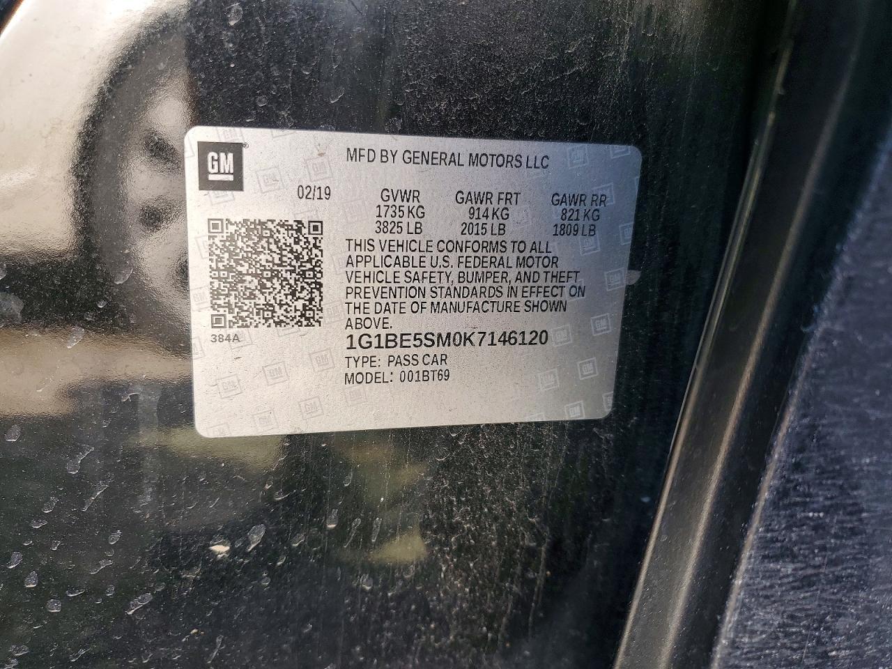 2019 Chevrolet Cruze Lt - zdjęcie 12