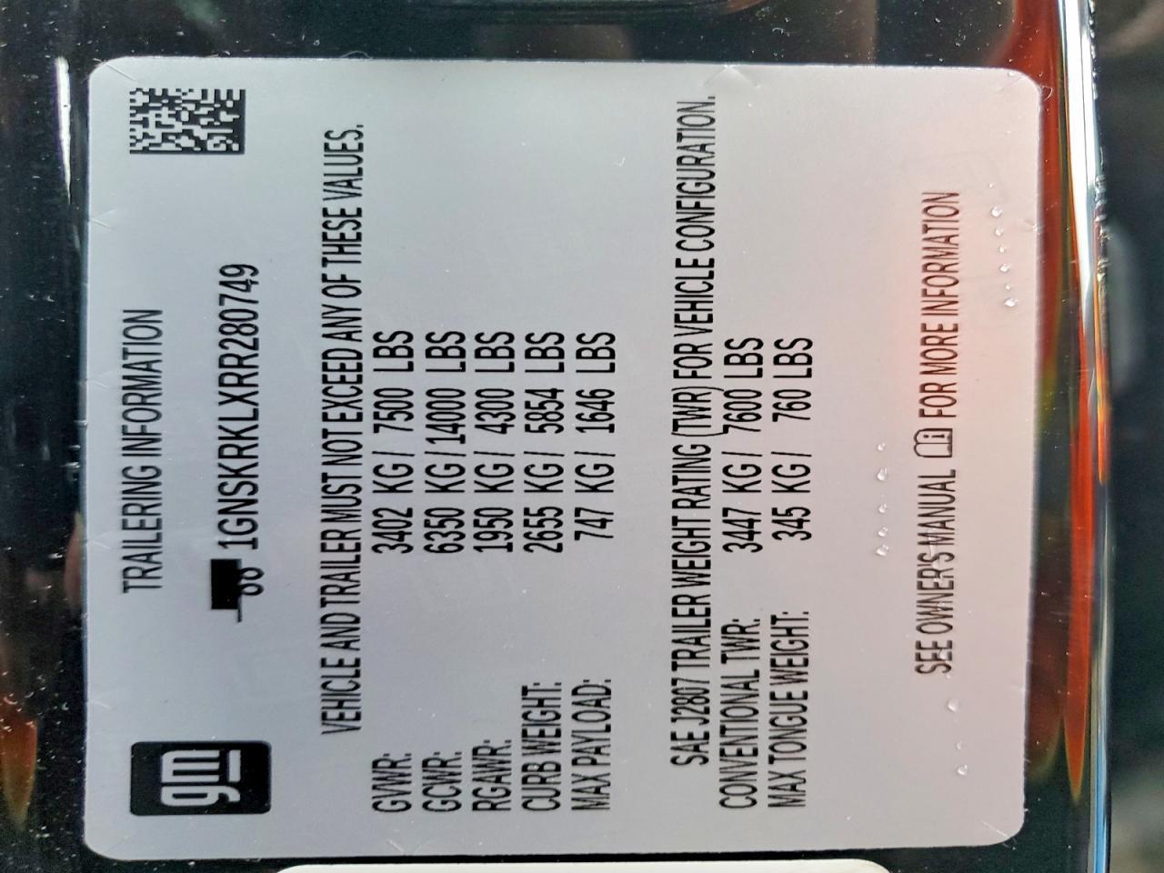 2024 Chevrolet Tahoe K1500 Rst - zdjęcie 13