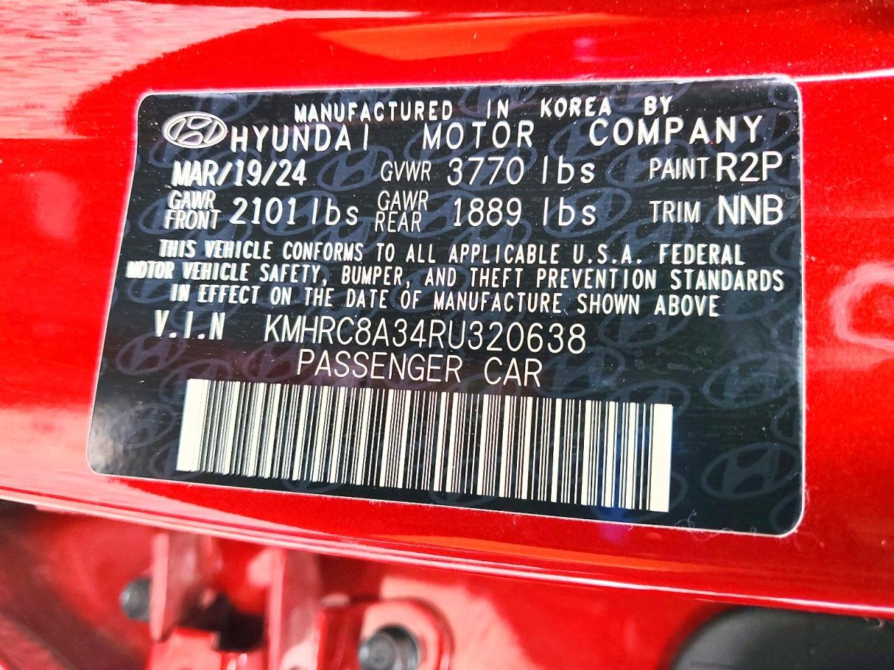 2024 Hyundai Venue - zdjęcie 12