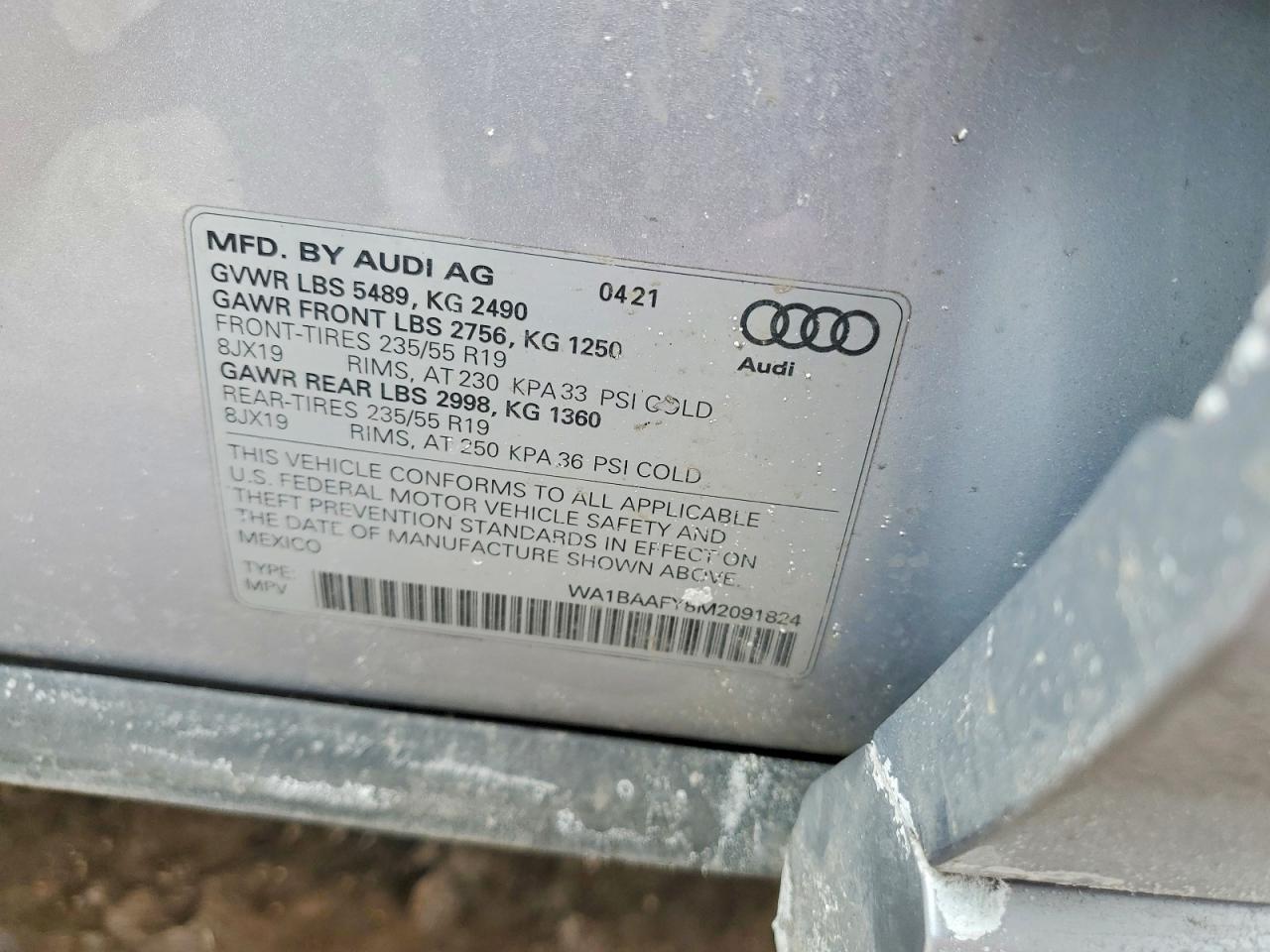 2021 Audi Q5 Premium Plus - zdjęcie 14