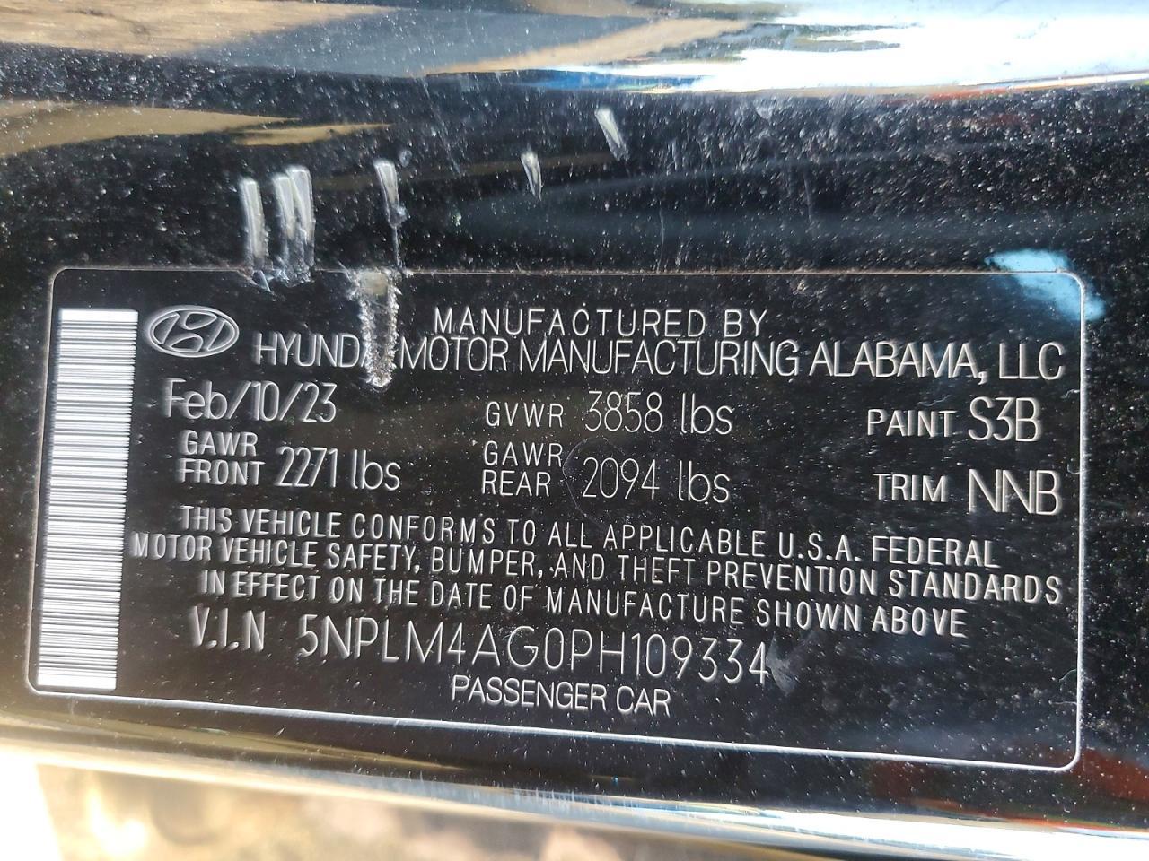 2023 Hyundai Elantra Sel - zdjęcie 12