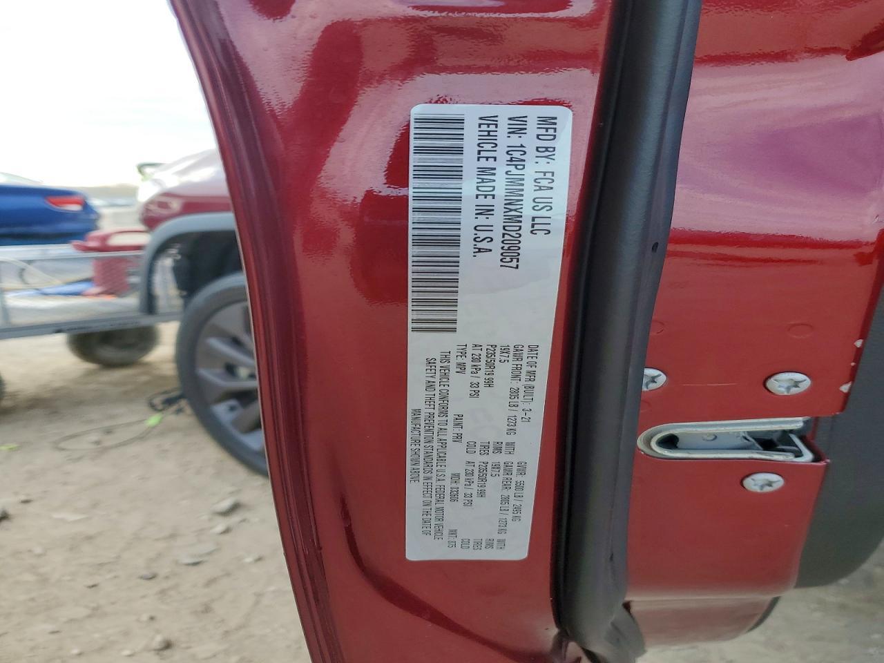 2021 Jeep Cherokee Latitude Lux - zdjęcie 14