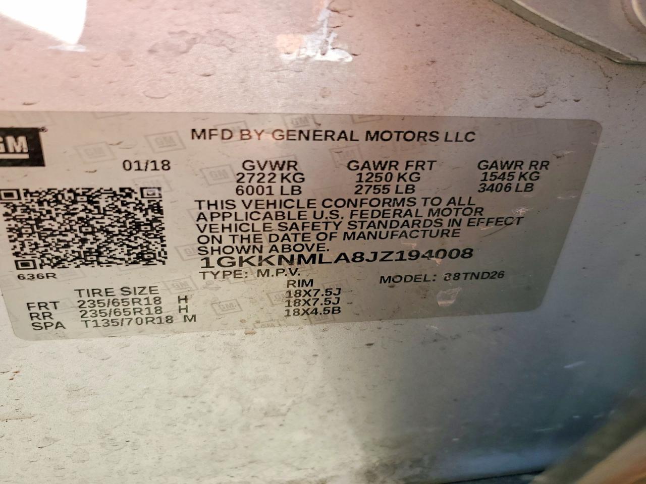 2018 GMC Acadia Slt-1 - zdjęcie 14