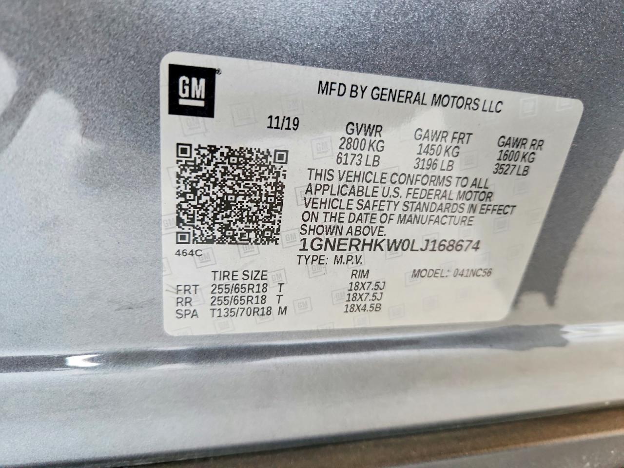 2020 Chevrolet Traverse Lt - zdjęcie 13