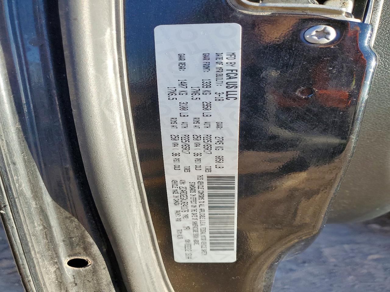 2018 Dodge Grand Caravan Gt - zdjęcie 13