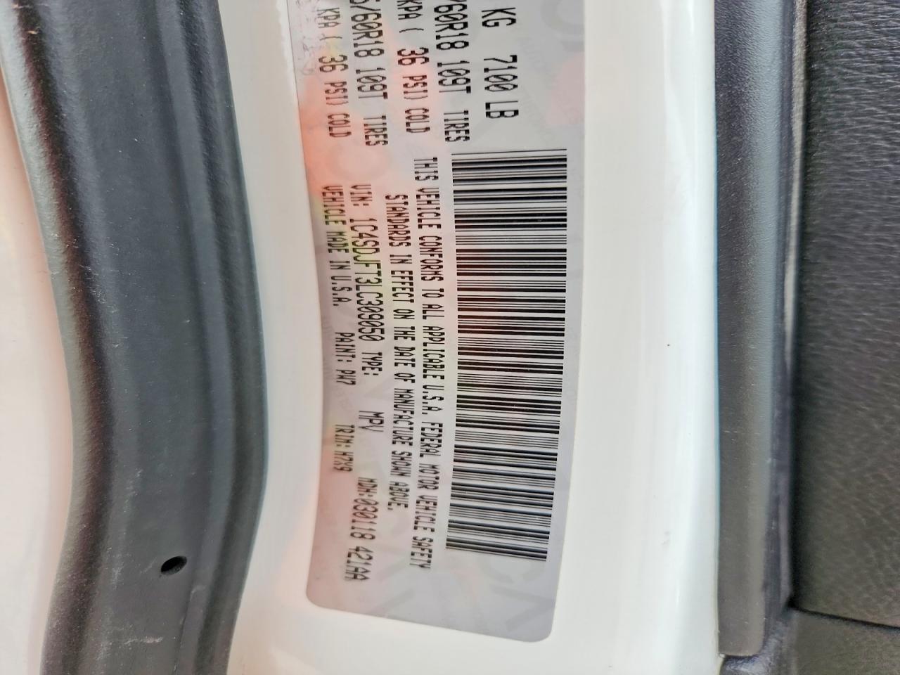 2020 Dodge Durango Ssv - zdjęcie 14