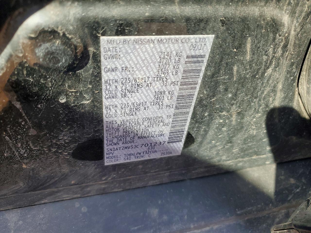 2018 Nissan Rogue S - zdjęcie 12