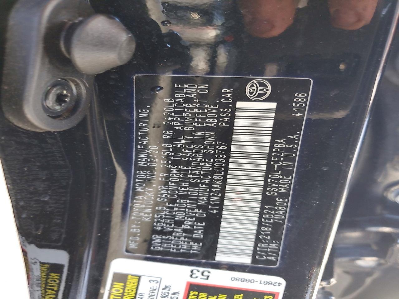 2020 Toyota Camry Trd - zdjęcie 13