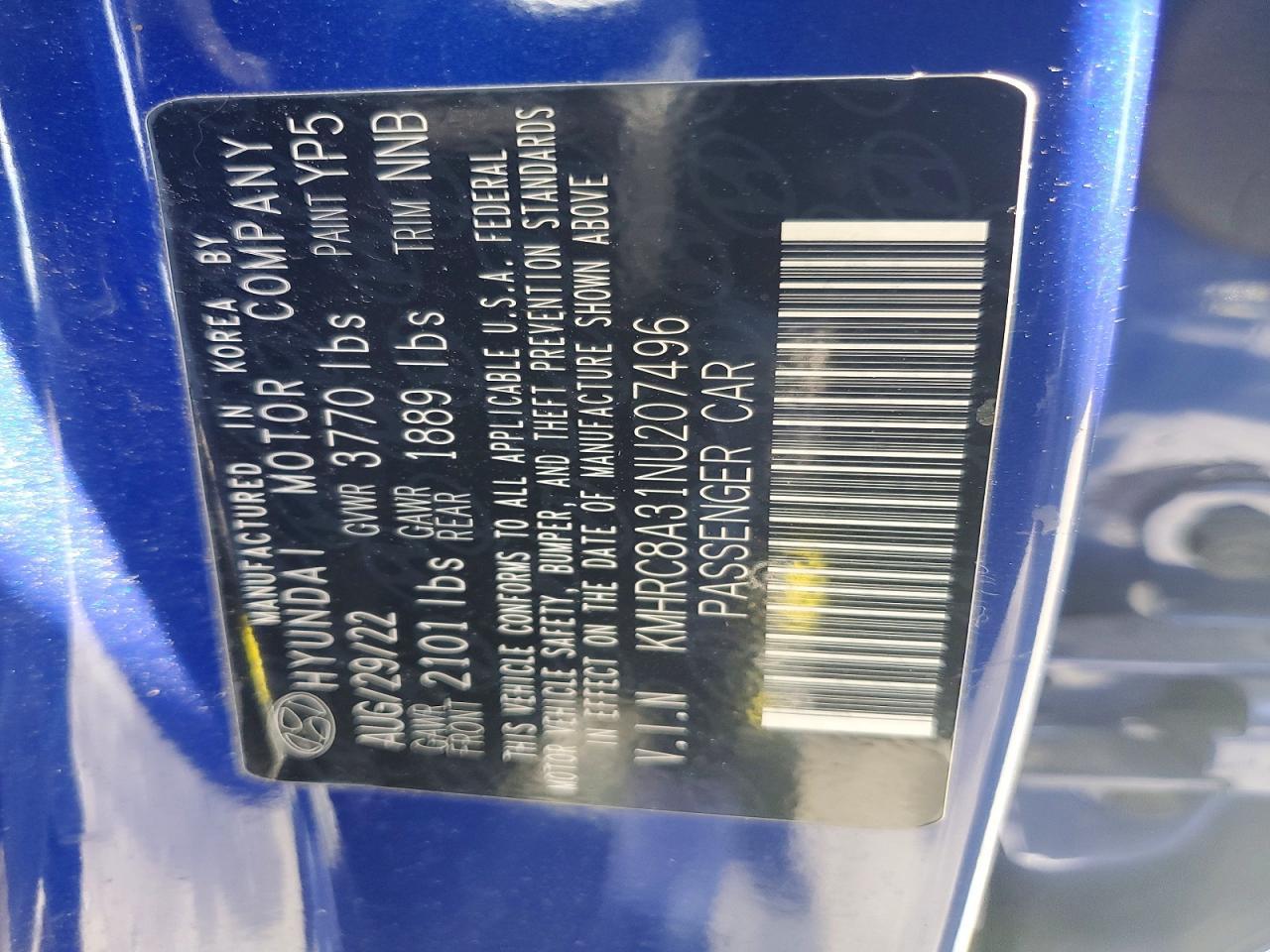 2022 Hyundai Venue Sel - zdjęcie 13