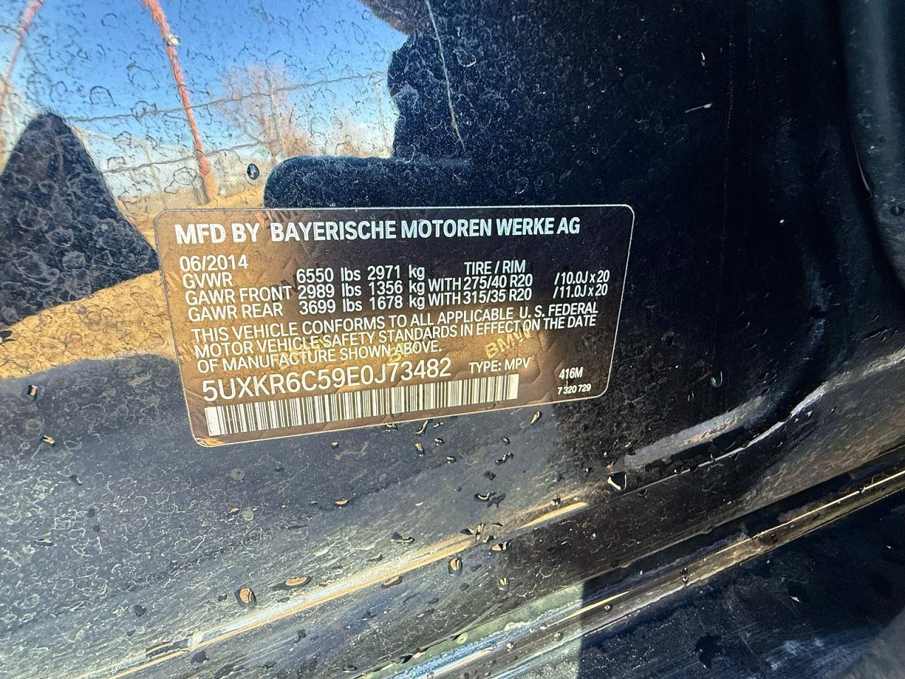 2014 BMW X5 xDrive50I - zdjęcie 10