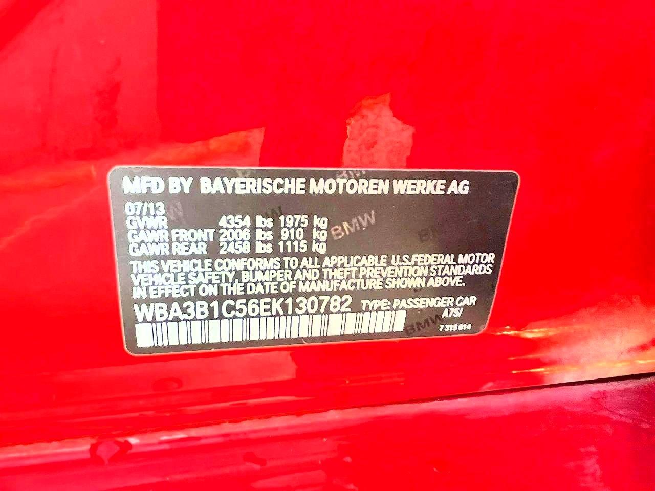 2014 BMW 320 I - zdjęcie 10