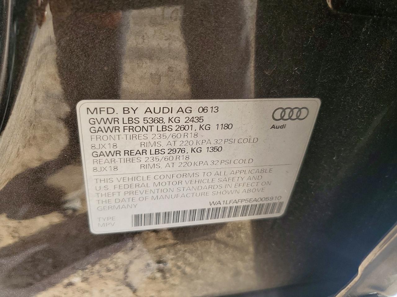 2014 Audi Q5 2.0T Premium - zdjęcie 14