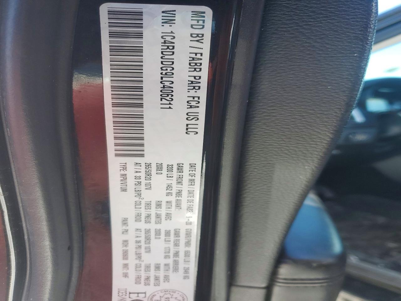 2020 Dodge Durango Gt - zdjęcie 14