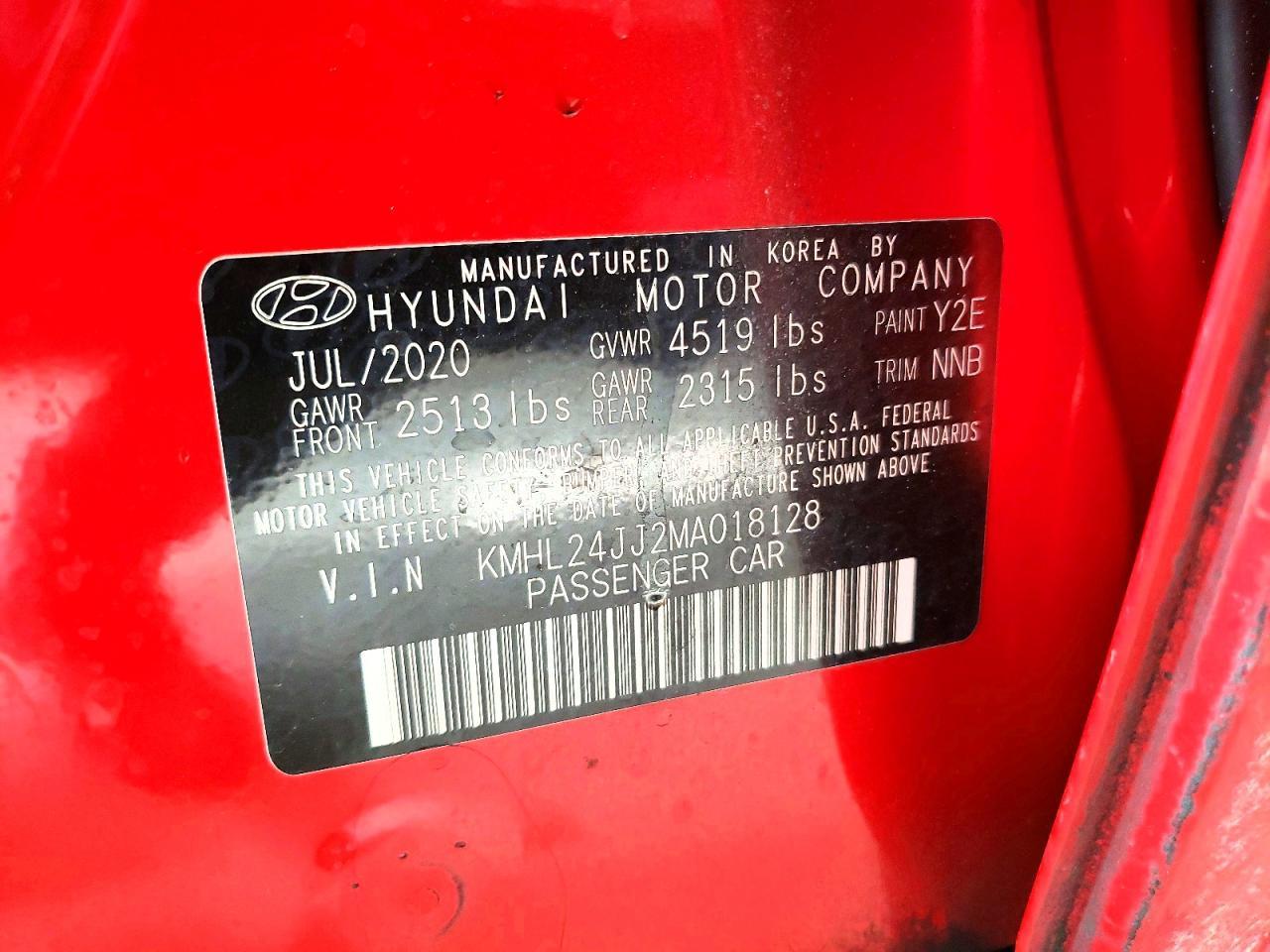 2021 Hyundai Sonata Hybrid - zdjęcie 12