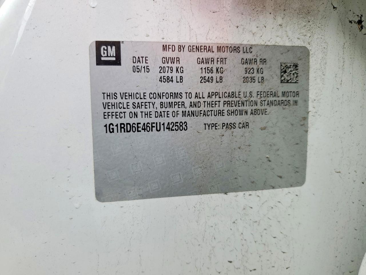 2015 Chevrolet Volt - zdjęcie 12