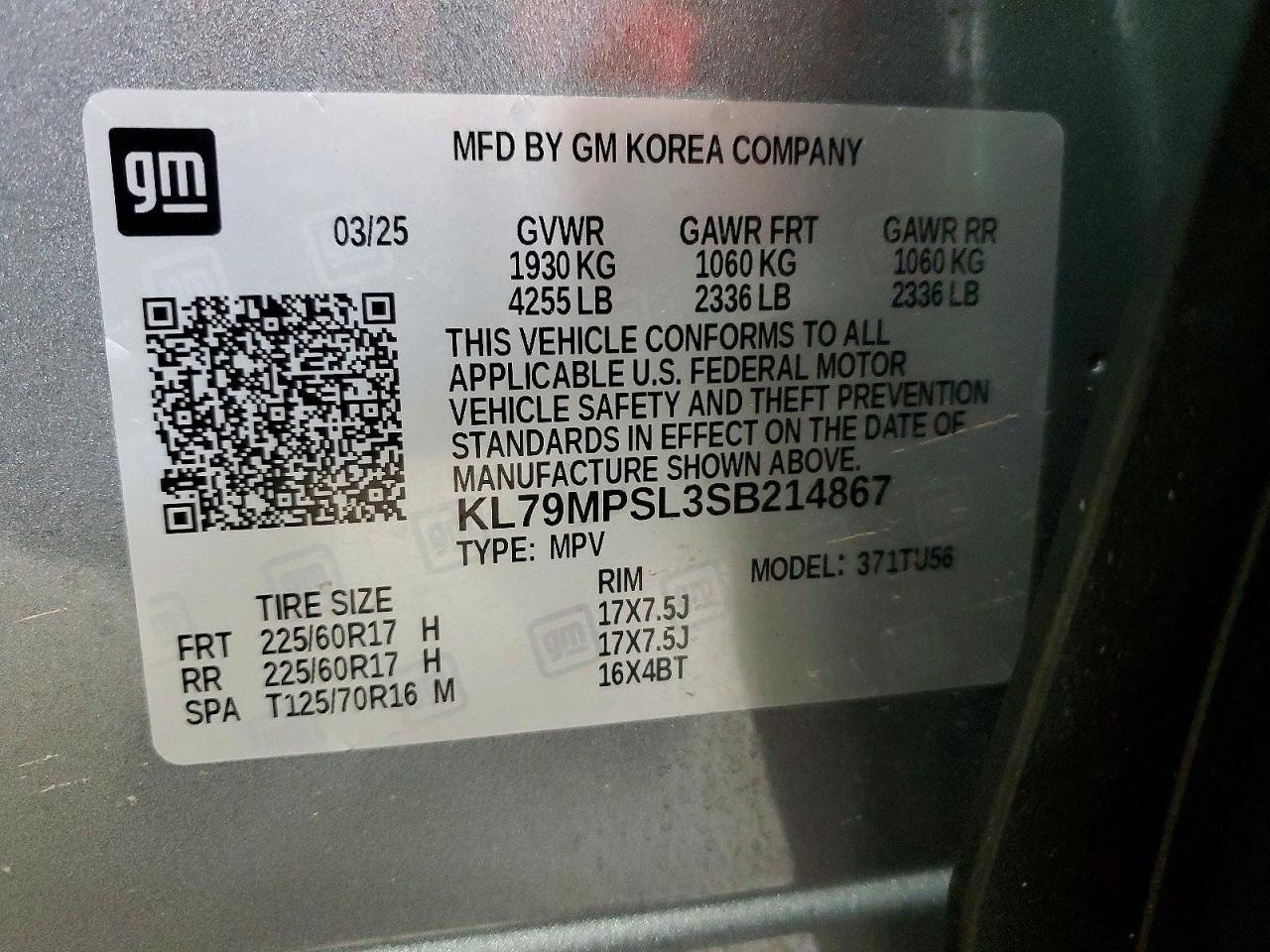 2025 Chevrolet Trailblazer Lt - zdjęcie 14