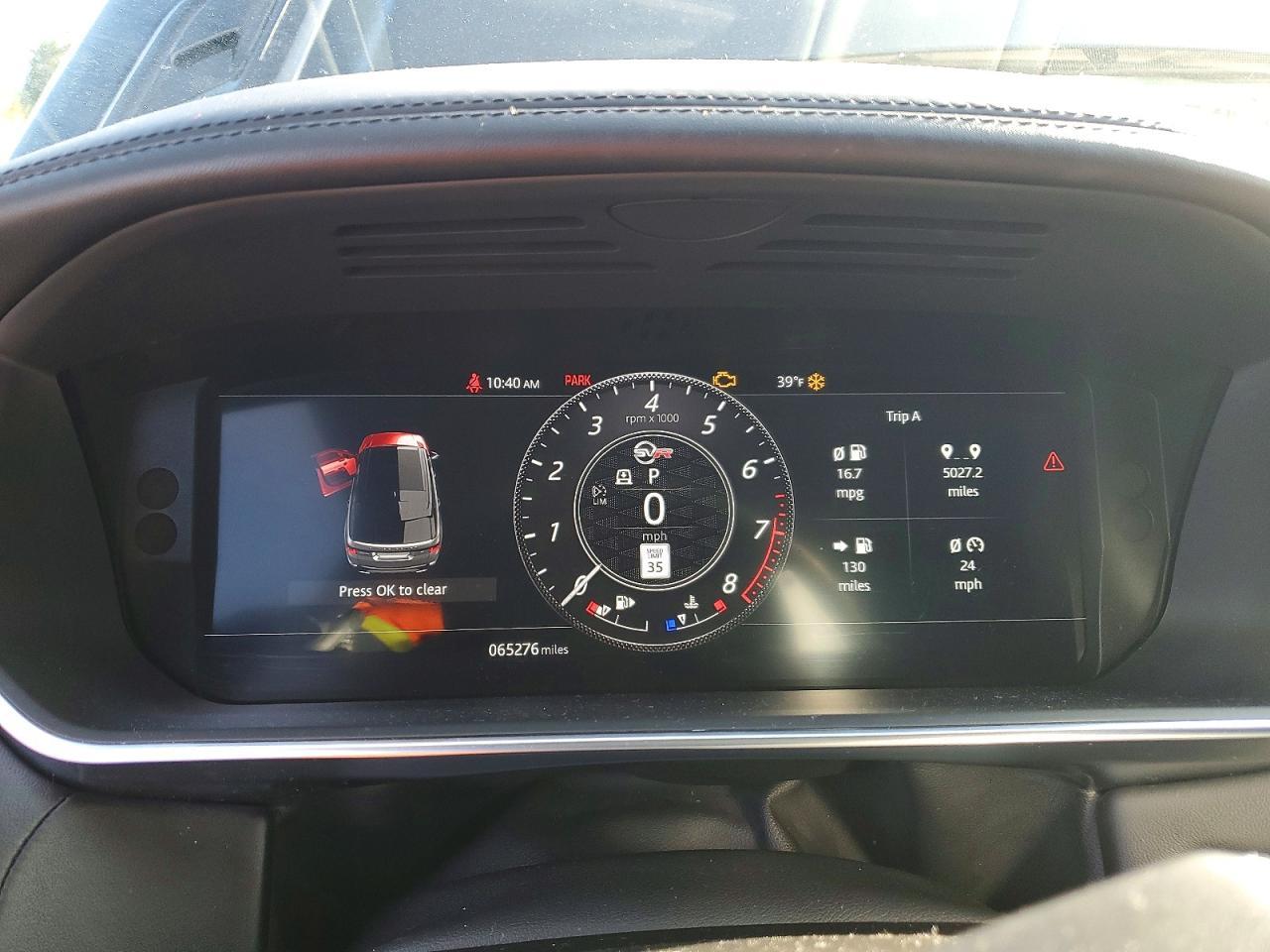 2021 Land Rover Range Rover Sport Svr - zdjęcie 9