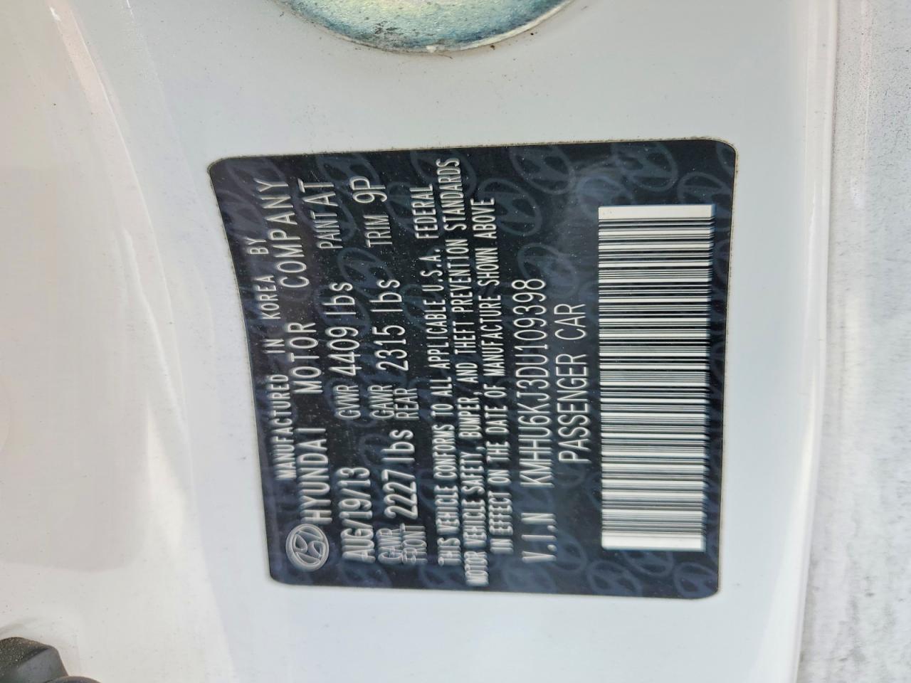 2013 Hyundai Genesis Coupe 3.8L - zdjęcie 12