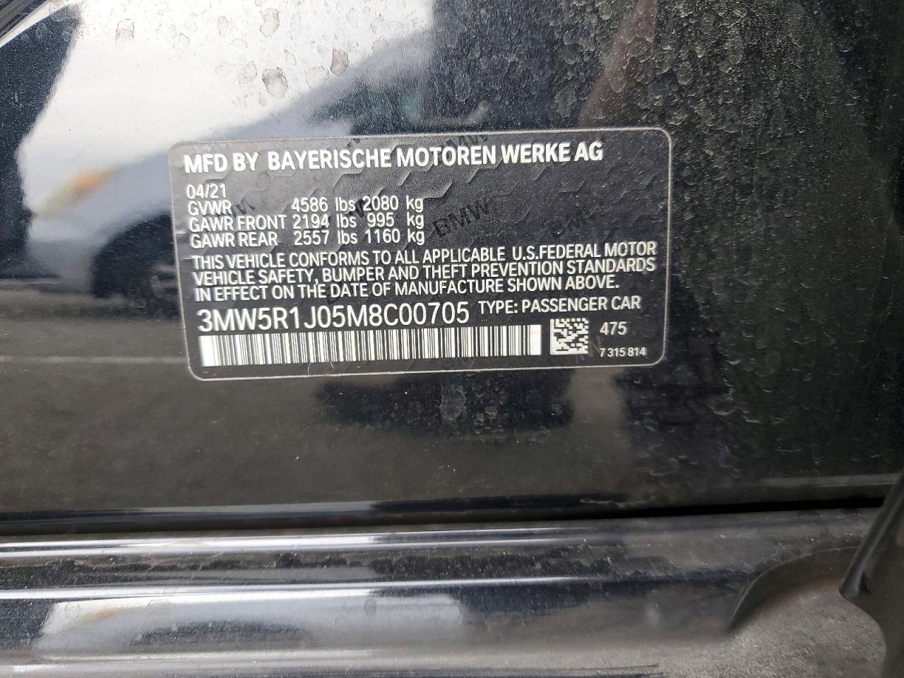 2021 BMW 330I - zdjęcie 12