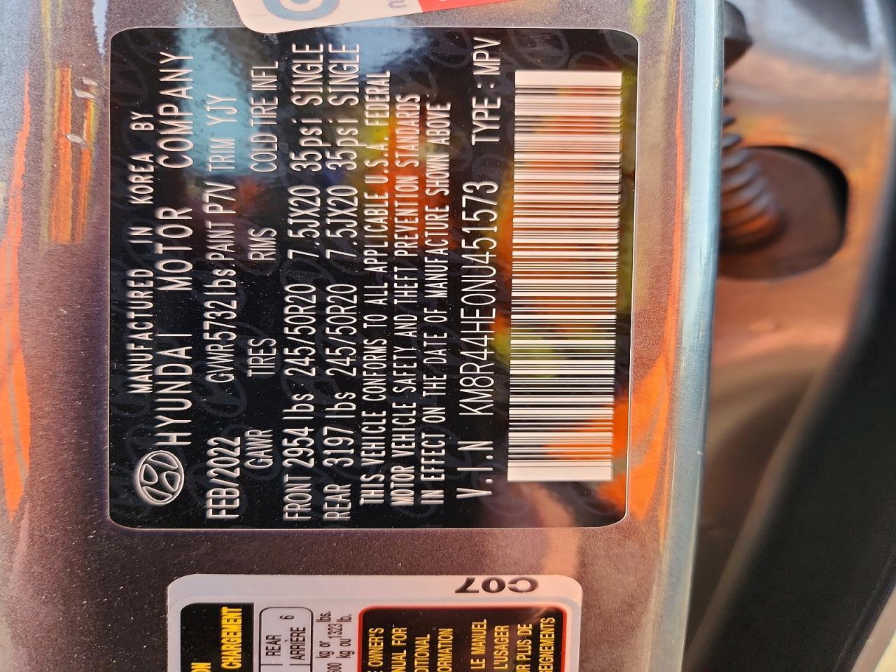 2022 Hyundai Palisade Sel - zdjęcie 13